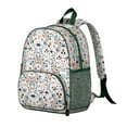 thumbnail image 2 of Colorful Symmetrical Plaid Stripes Waterproof Ergonomic School Backpack, 2 of 3