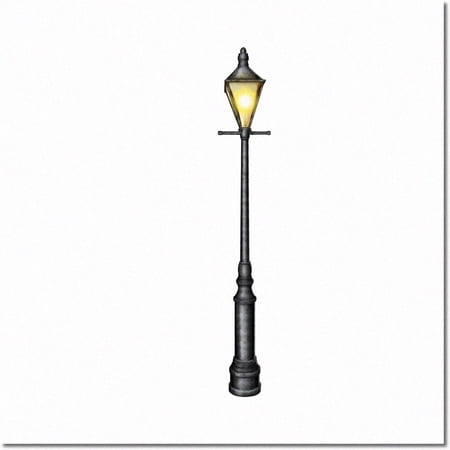 FlexiGlow Illuminated Streetlight, 6ft, Vibrant Black and Yellow