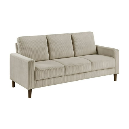 Lexicon Crandall Corduroy Sofa in Taupe