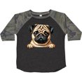 thumbnail image 3 of Inktastic Cute Pug Boys or Girls Toddler T-Shirt, 3 of 5