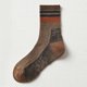 thumbnail image 4 of Calcetines de invierno para hombre, de forro polar de color, cálidos, desodorantes y absorbentes del sudor, de poliéster y algodón., 4 of 4