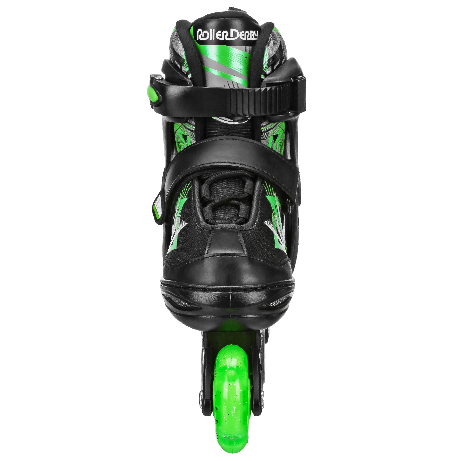 Roller Derby Stryde Boy's Adjustable Lighted Wheel Inline Skates