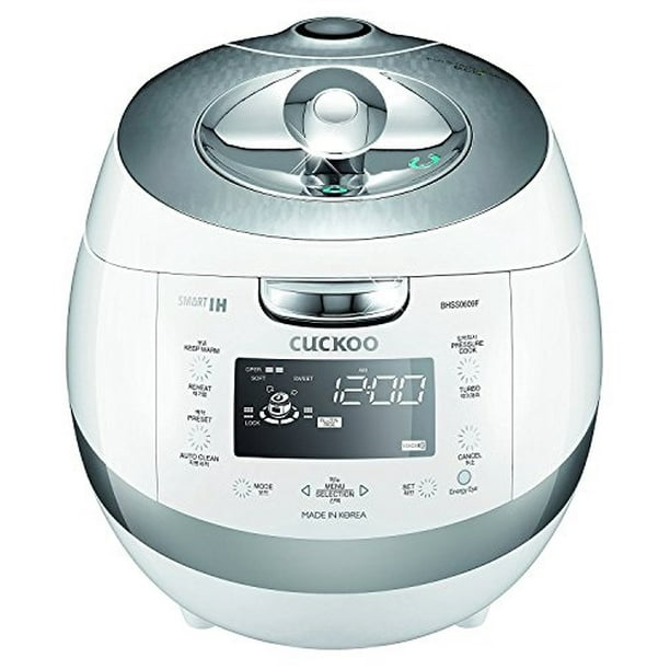 Cuckoo Crp Bhss0609f 6 Cup Pressure Rice Cooker 110v White By Table Top King Walmart Com Walmart Com