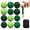 Green, variant on Magnetic Fidget Balls 12PCS (2 Sets), Quiet Silicone Sensory Desk Fidgets,, Includes Carry Case, Purple