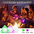 thumbnail image 2 of 3PCS LED Guitar Pick Bass Plectrum Light Up Beat Pick Glowing Picks with Lights for Ukulele Electric Guitar, 2 of 5