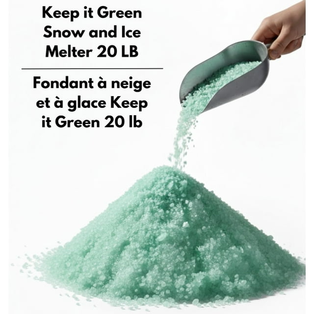 Snow Joe Keep It Green Pet Friendly Snow Melt Salt Pellets, 20 lbs - Boxed