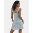thumbnail image 2 of No Boundaries Textured Mini Dress, Women's, 2 of 2