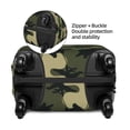 thumbnail image 4 of Bixox Washable Black Dinosaur Printed Luggage Cover, Fashion Suitcase Protector Fits for Small luggage, 4 of 8