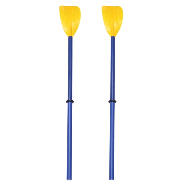 BRIGHTFUFU 1 par de remos de bote de plástico portátiles de remo para kayak Remo de bote desmontable