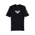 thumbnail image 3 of Roxy Maillot Dermoprotecteur à Manches Courtes pour Femmes – UPF 50+, Coupe de Compression, Surf, Randonnée, Yoga, Séchage Rapide, Anthracite, Grand, 3 of 6