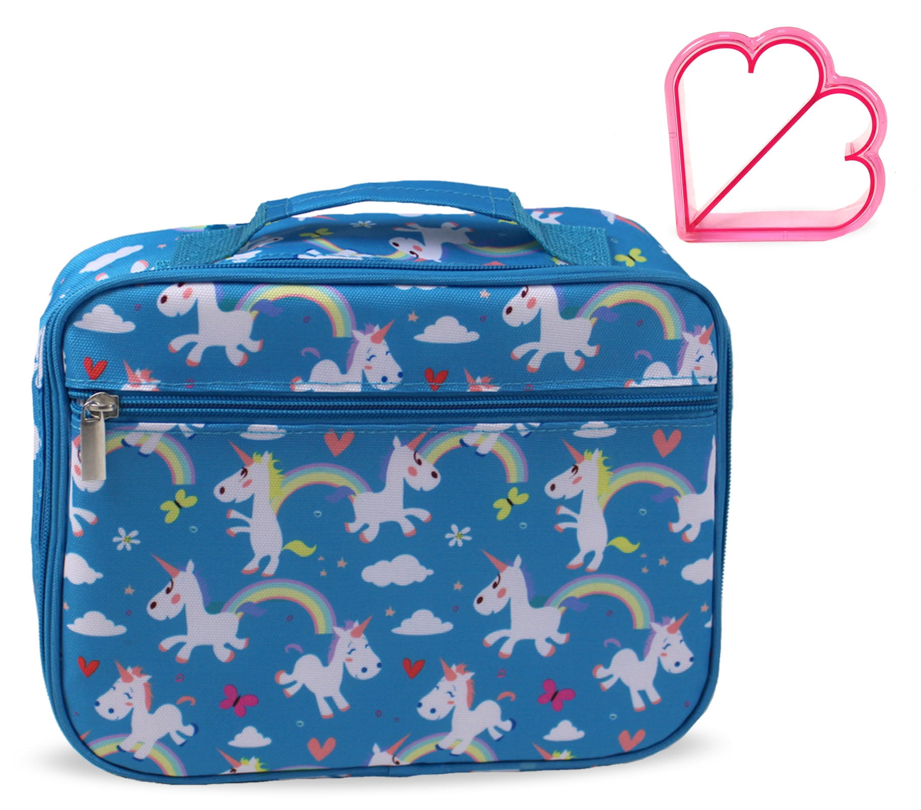 Unicorn Dog Shark Lunch Bag Girls Boys Insulated School Thermal Box Container 