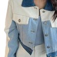 thumbnail image 2 of Abrigo De Mezclilla Con Botones,Chaqueta De Mezclilla Para Mujer Chaqueta De Mujer Chaqueta De Mezclilla Para Mujer Estética Elegante, 2 of 8