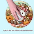 thumbnail image 2 of Hello Kitty Thanksgiving halloween Anime Mouse Pad, Gaming Mouse Pad Anti-Slip Rubber Base, Laptop Mouse Pad, Office Desktop Mouse Pad 8x8 Inch, 2 of 5