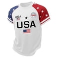 thumbnail image 3 of felwors Boys Girls 250 Anniversary USA Shirt Vintage 250 Years America Shirt Short Sleeve Celebration Patriotic Flag 1776-2026 Tshirt(White,6-7 Years), 3 of 3