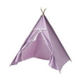 thumbnail image 3 of Tienda de campaña tipo tipi para niños CUTICAT violeta, 3 of 8