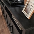 thumbnail image 4 of Sauder Tiffin Line Entertainment Credenza, 28-1/4"H x 62-1/2"W x 15-3/4"D, Raven Oak, 4 of 13
