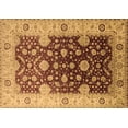 thumbnail image 1 of Ahgly Company Indoor Rectangle Oriental Brown Traditional Area Rugs, 5' x 8', 1 of 4