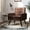 Bronze, variant on Skandiquip 31" Mid Century Modern Accent Chair, Upholstered Cozy Single Sofa Chair with Solid Legs, Extra Large Seat, 496 Lb Capacity for Living Room Bedroom, Cow Pattern