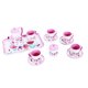 thumbnail image 2 of Juego de Te Importacion Tin Tea Rosa 14 pz, 2 of 4