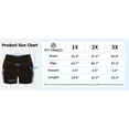 thumbnail image 2 of Sociala Womens Solid Swim Bottoms Plus Size High Waisted Boardshorts Sporty Swim Shorts with Pockets, 2 of 7