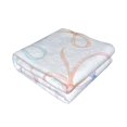 thumbnail image 3 of Horizontal Flannel Blanket Is Light Warm Soft Anti-Pilling Anti-Wrinkle Anti-Allergy And No Hair Loss For Bed And Sofa Camping Travel Watercolor Thin Rainbow Ribbon Bow Pattern, 3 of 8