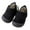 Black, variant on Fozruso Baby Sneakers For Infants And Toddlers First Walking Shoes Soft Sole Breathable Comfortable Lightweight Unisex Casual Footwear Slip on Shoes,Sizes 4.5(0-3 Months)