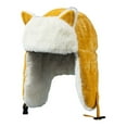 thumbnail image 5 of Lohuatrd Women Warm Trapper Hat with Cat Ears Thickened Windproof Ear Cozy Velvet lined Ladies Hat, 5 of 8