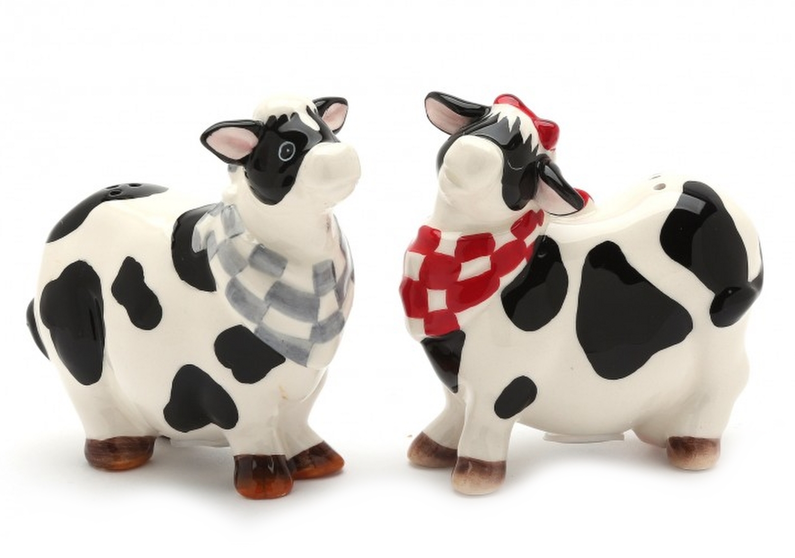 Antique cow salt and pepper shakers