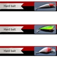 thumbnail image 3 of tredstone Dynamic Freshwater Saltwater Worms Crankbait Tackle Set Reliable Fishing Lures Kit 234 Pcs Medium 1Set, 3 of 6