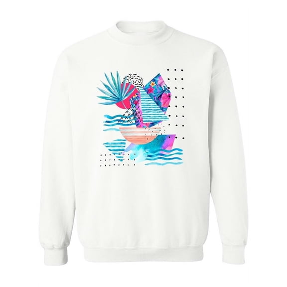 Aesthetic Summer Design Sweatshirt Women -Image by Shutterstock, Female x-Large