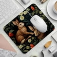 thumbnail image 2 of FeBohao Funny Mouse Pad Mat for Laptop Jiaji Cloth Rubber Base Washable Cute Soft Custom Thin Pretty Office Accessory Men Supply Colorful Vintage Haves Kids Work Rabbits, 2 of 6