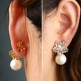 thumbnail image 3 of 6 Pairs Earring Backs for Heavy Earrings, 14K Gold Plated Earring Lifters for Droopy Ears, Hypoallergenic Adjustable Heart Earring Backs, 3 of 8