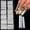 Natural, variant on Long  Tips Square XXL No C    Tips for  Nails, 12 Sizes Extra Long Half Cover Straight Tapered Square Nails Tips for  Salons, Press   Extensions