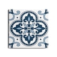 thumbnail image 3 of 4 Pcak Decoration Wall Art,Blue Abstracct Floral Mexican Flowers Wall Prints,Prints for Wall Decor with Wood Frame,Colorful Wall Print for Room Decor Wall Decor Office Decor (16x16inch), 3 of 4