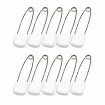 VANIDO 50 Pcs Sewing Pins Nappies Baby Cloth Diaper Pins Brooch Stainless Baby Safety Pins