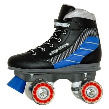 Roller Derby Boys' City Lites Skates, Sizes 12 and 13