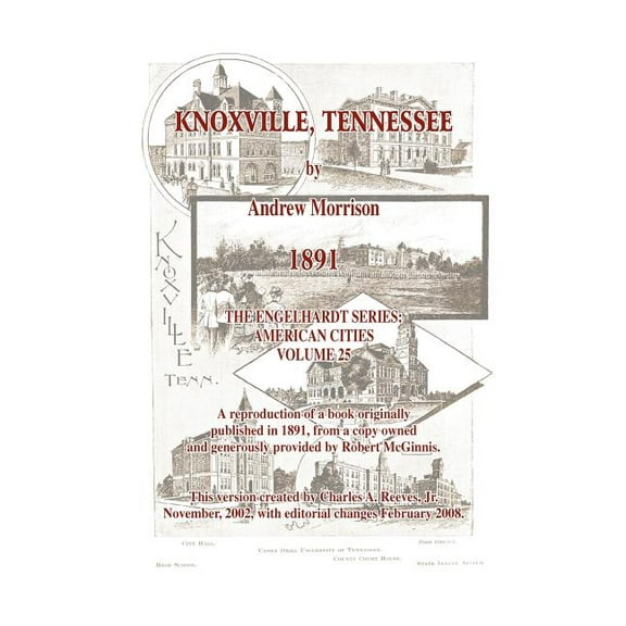 Knoxville, Tennessee - 1891 - Morrison
