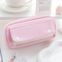 Office Supplies, Multifunctional Nylon Pencil Case Double Layer Large Capacity Pencil Case, Teacher Accessories