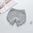 thumbnail image 3 of Children's Clothing Summer Girls Three-quarter Pants Little Girls Baby Girls Kids Side Lace Cotton Anti-glare Shorts KF949, 3 of 5