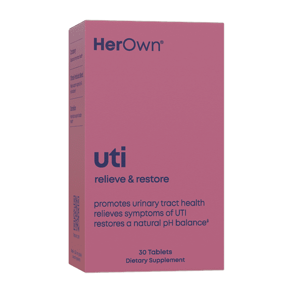 Her Own UTI Supplement Tablets, 30 Ct