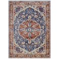 thumbnail image 2 of HR-Vintage Rugs/Luxury Livingroom/Fashion Home OrientalPersian Vintage Area Rugs-Distressed Stone Washed Blue 7'9" x10', 2 of 7