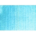 thumbnail image 1 of Ahgly Company Indoor Rectangle Abstract Light Blue Contemporary Area Rugs, 8' x 10', 1 of 4