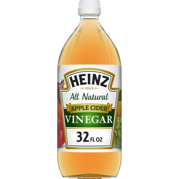 Heinz All Natural Apple Cider Vinegar with 5% Acidity , 32 fl oz Bottle
