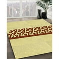 thumbnail image 3 of Ahgly Company Machine Washable Indoor Rectangle Transitional Sun Yellow Area Rugs, 2' x 3', 3 of 7