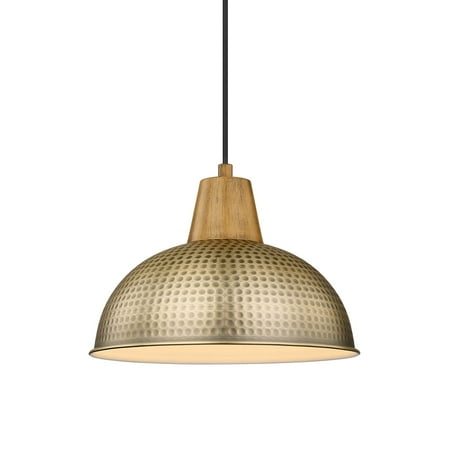 

10.2 inch Brass Pendant Lighting for Kitchen Island Vintage Brass Pendant Light Fixtures Hammered Metal Shade Industrial Hanging Lamp