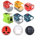 thumbnail image 4 of 110V Power Inverter 150/200W Portable 18V Lithium Battery Usb Charger Adapter Red 150W, 4 of 8