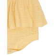 thumbnail image 5 of Modern Moments by Gerber Baby Girl Embroidered Pointelle Romper, Sizes 0/3M-24M, 5 of 9