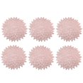 thumbnail image 1 of PENGXIANG Ensemble de 6 Napperons Fleurs Ajourées pour Table à Manger Pressé Or, 1 of 8