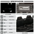 thumbnail image 4 of VOLTZ TOYS 24V 2 Seater Electric UTV Ride-On Car for Kids – Remote Control Jeep Style Buggy, 4 of 6
