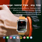 Rainbuvvy T93 smartwatch with 1.96 inch 4GB memory, portable headphones, sports watch